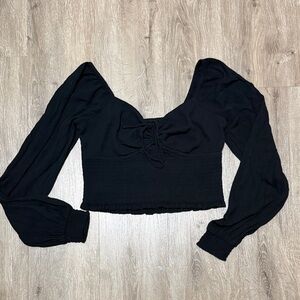 Hollister Women’s Black Women's Top